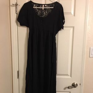 Beautiful black RVCA maxi dress